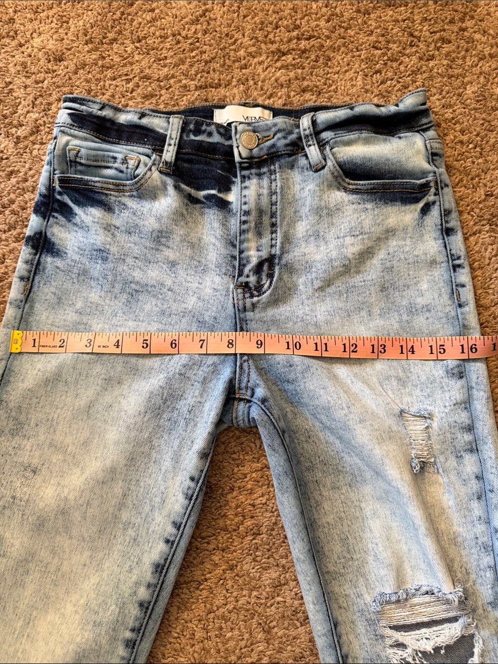 Vervet Bella High Rise Cropped Jeans. Size 29 - Picture 8 of 10